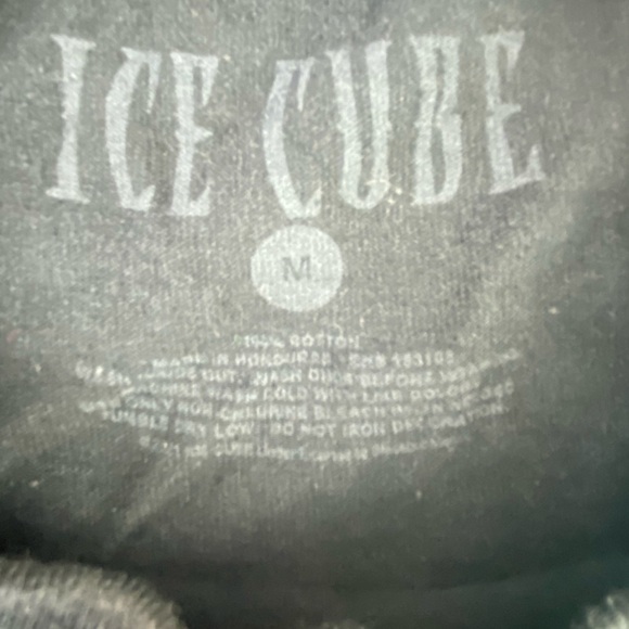 VTG Ice Cube Boyz in the hood graphic rap tee t shirt black medium - Picture 4 of 8